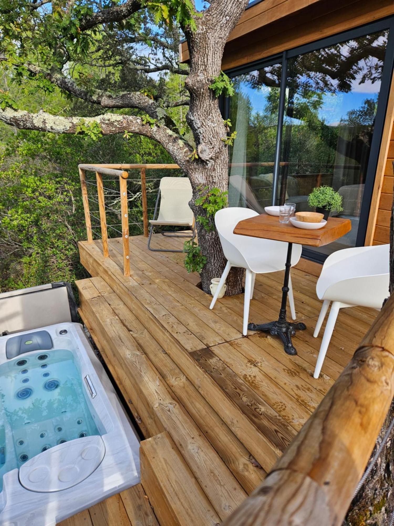 Bed and Breakfast Caban'Ao Saint-Just-et-Vacquières Exterior foto